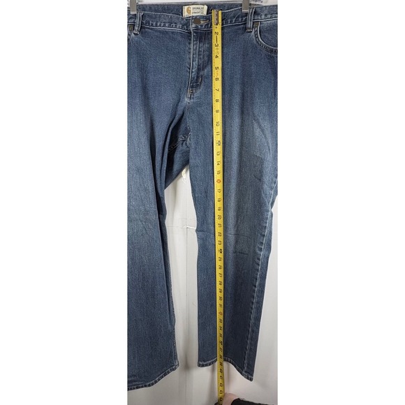 Carhartt Women's Medium Wash Denim Jeans Straight Leg Relax Fit Sz 22W - Picture 7 of 8
